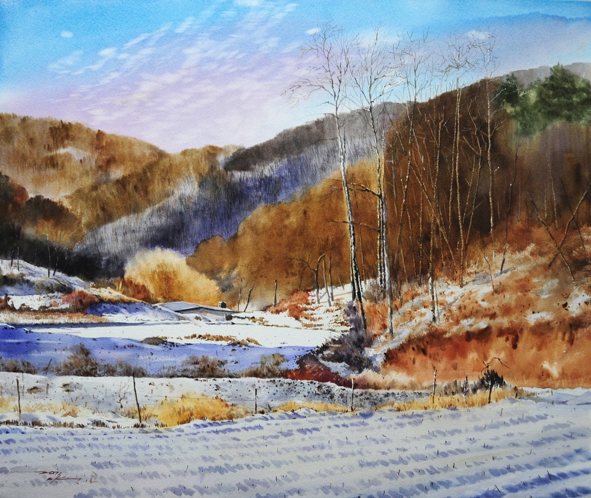 한숨소리-하진부의 겨울